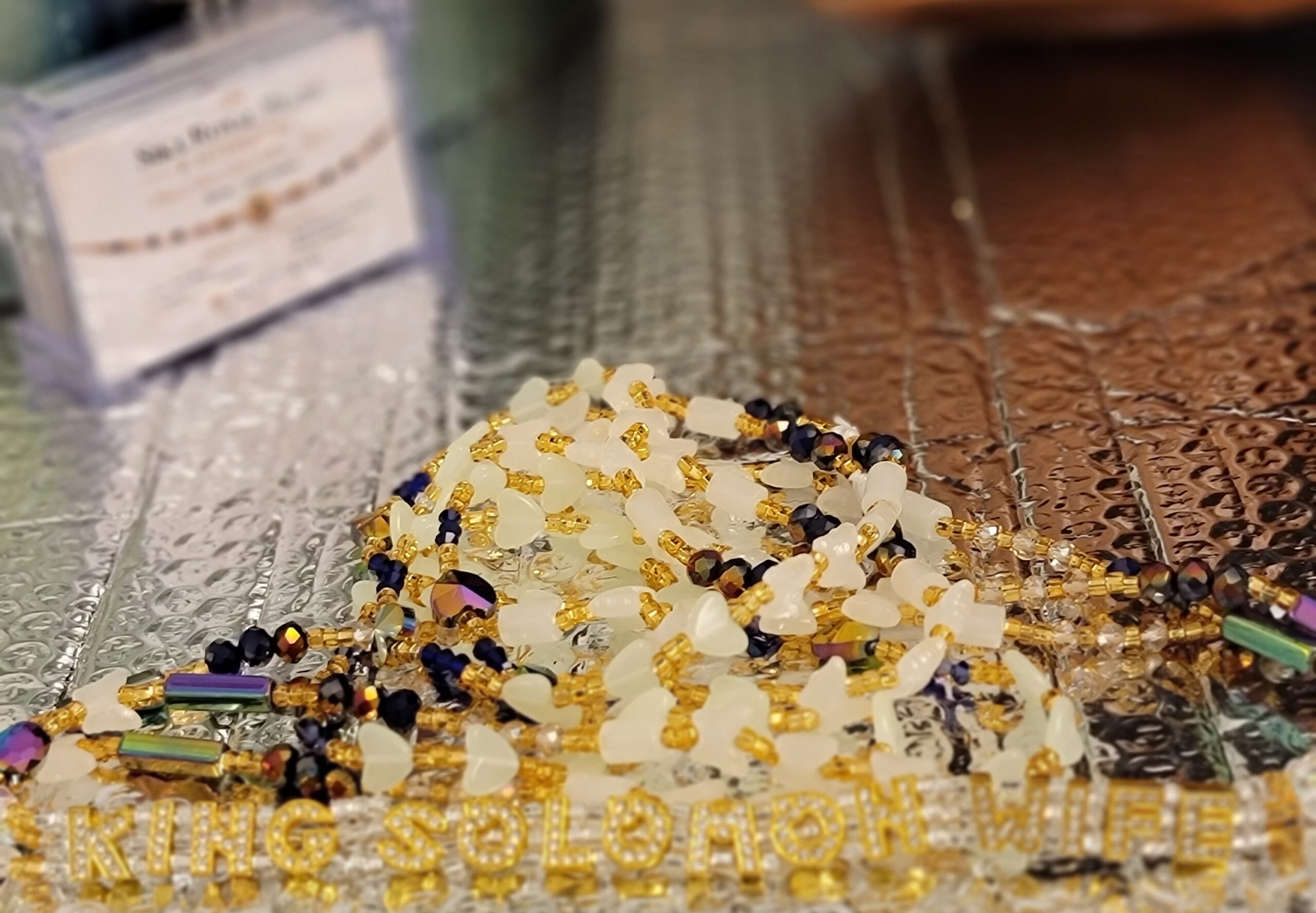 Sika Royal Beads bridal beadwork