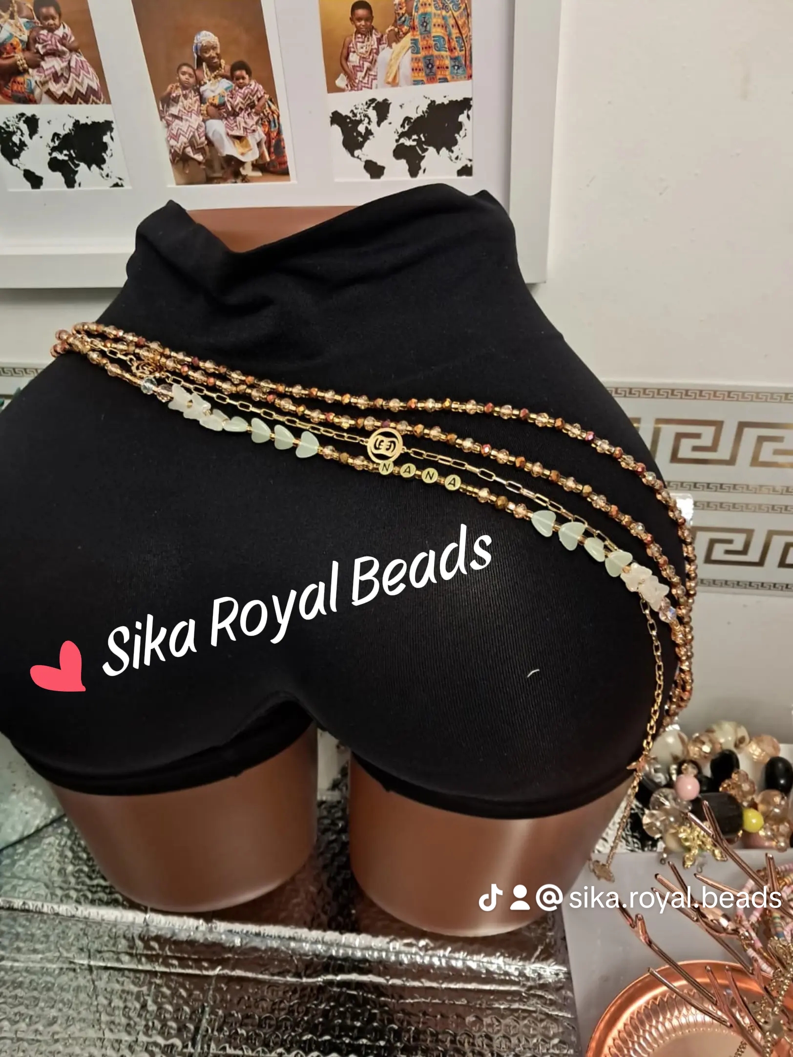 Sika Royal Beads journal and beadwork